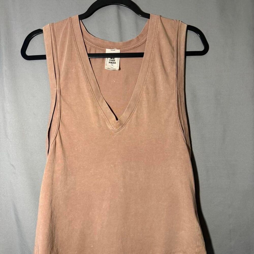 Free People ‘We The Free’ Tan Tank Top